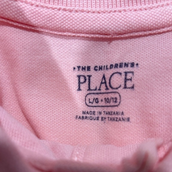 The Children's Place Light Pink Polo Shirt - Picture 3 of 3